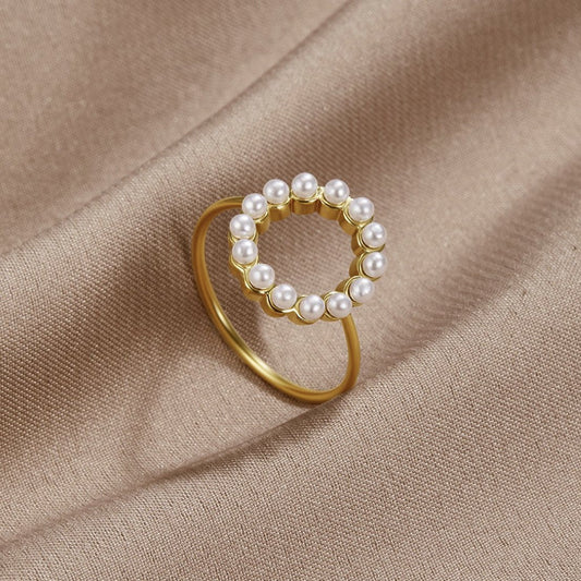 Iris Pearl Ring